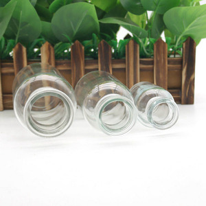 150ml Spices Bottles with Cork Lids, Empty Round Glass Storage Containers for Herbs, Candy, Party Favor <strong>and</strong> DIY Crafts - Product Image 5