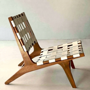 Sillas Casuales Modernas de Madera Maciza - Diseño Ecológico Estilo Rústico para Jardín, Patio y Terraza de Villa - Product Image 1