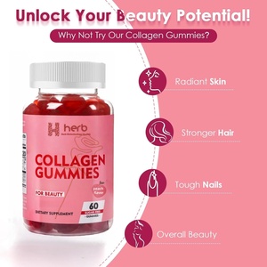 Gomitas de Colágeno de Marca Privada OEM/ODM, Producto de Belleza Multivitamínico para la Salud del Cabello, la Piel y las Uñas, Apoyo para Combatir las Arrugas para Adultos - Product Image 5