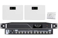 Distributeur d'antennes 10 canaux 948-10 - Système de distribution d'alimentation d'antenne UHF 450~970 MHz pour système de microphone sans fil