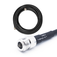 Kabel koaksial Lmr240 Lmr240, 3m/5m/ 8m/15m/20m/30m kehilangan rendah disesuaikan