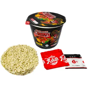 Sabor chinês quente frango picante Macarrão frito macarrão instantâneo Fast Food