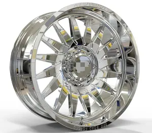 定制多辐设计浮动盖20-30英寸锻造铝制车轮，适用于GMC 2500 1500塞拉德纳利终极AT4X轮辋
