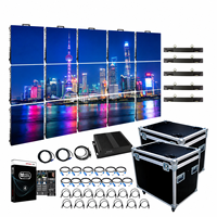 Écran LED de location P2.5 P2.9 P3.91 facile à installer pour événements, mur vidéo, toile de fond, affichage intérieur/extérieur pour scène de concert