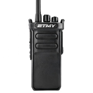 วิทยุสื่อสาร ETMY ET-51 IP67 กำลังส่ง 10 วัตต์ UHF VHF แบบอนาล็อก สำหรับร้านอาหารและโรงแรม - Product Image 1