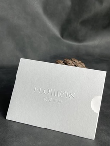 Bán buôn phổ biến biểu tượng tùy chỉnh sang trọng Cotton kết cấu giấy đầy đủ màu sắc thiệp chúc mừng Thẻ quà tặng lá vàng kinh doanh Cảm ơn bạn thẻ - Product Image 3