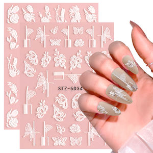 Esmalte de <span class=keywords><strong>uñas</strong></span> personalizado para mujer, calcomanía de <span class=keywords><strong>uñas</strong></span> de diseño colorido, 5d, nuevo producto, <span class=keywords><strong>2022</strong></span> - Product Image 6