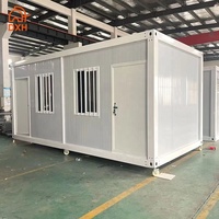Maison mobile préfabriquée en conteneur avec salle de bain et cuisine, 1 ou 2 chambres, petite maison prête à être expédiée