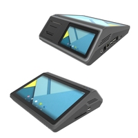 Terminal de point de vente Android à écran tactile de 10 pouces, imprimante thermique LCD intégrée de 58 mm, caisse enregistreuse pour les petites entreprises et les restaurants