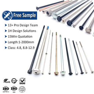 Hex lục giác mặt bích dài vít M3 M4.5 M6 M8 bán buôn mạ kẽm chìm Máy 304 SS Brass titan kết hợp vít - Product Image 1