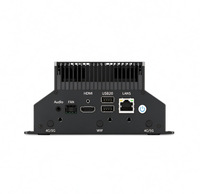 CANGHAN AP-6121-358H-32G Edge AI Embedded Box PC Intel Core Ultra X7 358H Pengontrol Robotik Industri