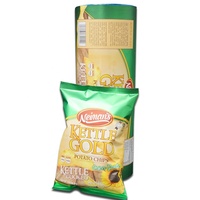 Emballage personnalisé en aluminium et plastique imprimable thermoscellable pour chips, format sur mesure