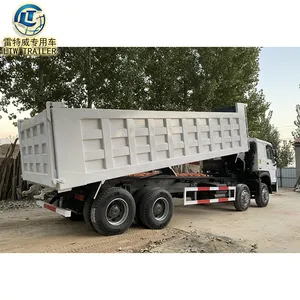 Second Hand Sinotruk HOWO Rhd 375HP 8*4 6*4 Canter Truck Used Heavy Truck Tyres Tipper Dump Truck For Zambia