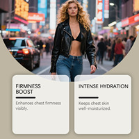 Crème d'agrandissement mammaire OceAura légère et nourrissante, gel-lotion bio liftant et raffermissant pour le buste