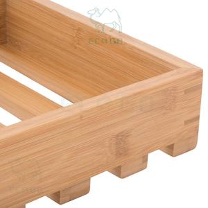 High Quality Square Storage Basket Solid <b>Wood</b> <b>Bread</b> Basket Multi-Purpose Kitchen Storage <b>Bins</b> - Product Image 5