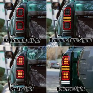 Adecuado para la actualización de Nissan Patrol Y61 de 2005 a 2022 con conjunto de luces traseras LED y direccionales secuenciales. - Product Image 4