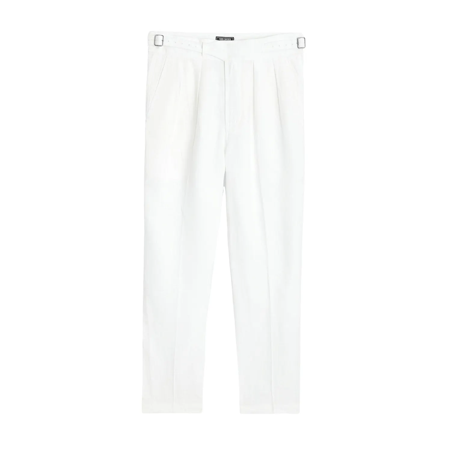 2024 Top Desgin Custom Wholesale Solid Color Comfortable Men's Chino Linen Gurkha Pants