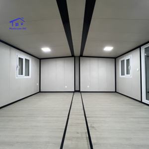 Conception contemporaine 20 pieds 40 pieds Conteneur d'expédition préfabriqué Maisons Installation de conteneurs en acier expansible pour villas - Product Image 6