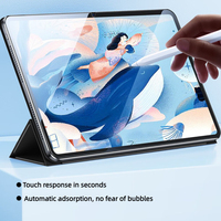 Kit d'installation de protection d'écran en verre trempé Magic Box Grade AAA 9H avec dissolvant de poussière pour iPad Air 11 pouces 13 pouces M4 2026