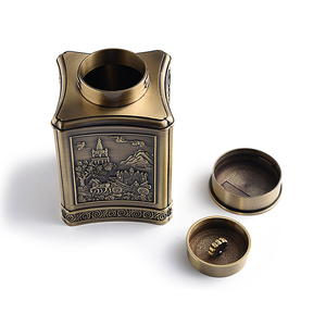 Lata de Té de Latón con Diseño Típico Personalizado al por Mayor, Producto de Regalo y Souvenir - Product Image 5