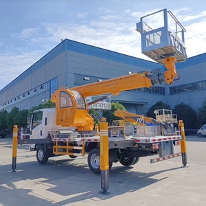 Vehículos de Trabajo Aéreo ISUZU 4x2 de Alta Seguridad, Camión Elevador con Brazo Recto y Cesta de Elevación de 18 m - Product Image 4