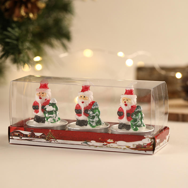 Santa Claus With Tree - 3pieces set