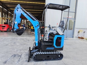 Miniexcavadora de cadenas marca YHMG W10 de 1 tonelada, maquinaria de construcción para uso doméstico, agrícola y de jardinería, en stock para la venta. - Product Image 6