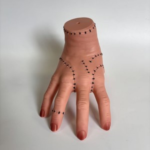 Mano Falsa <span class=keywords><strong>de</strong></span> Halloween, Accesorio <span class=keywords><strong>de</strong></span> Miedo, Figura Creativa para Broma, Decoración Artesanal, Escultura, Decoración <span class=keywords><strong>de</strong></span> <span class=keywords><strong>Miércoles</strong></span>, Tamaño Real - Product Image 6