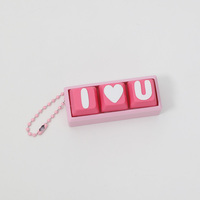 Alphabet Resin Keyboard Fidget Toy Keycaps Key Chain Stress Relief Button Compatible with Cherry MX & Clones