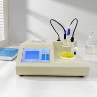 Analyseur de micro-humidité Karl Fischer, titrage coulométrique, testeur automatique de teneur en eau pour pétrole, huile, produits chimiques, solvants, laboratoire
