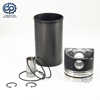 6D14 6D15 6D16 6D17 6D31 6D34 Kit Liner Silinder Mesin Diesel Set Ring Piston Kit Perbaikan Overhaul Mesin