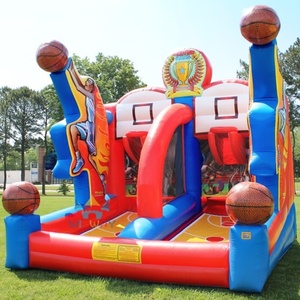 Jeu de tir de basket-ball gonflable en PVC à <span class=keywords><strong>prix</strong></span> usine pour les événements de carnaval, les parcs d'attractions, les foires scolaires et les fêtes d'arrière-cour - Product Image 1