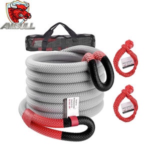 Kit de récupération robuste de haute qualité Ambull Factory en gros avec sangle de remorquage, sangle de récupération, anneau en D et sac de rangement - Product Image 6
