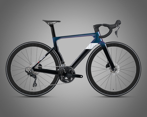 Bicicleta de Ciudad de Carreras T10pro -2rd <span class=keywords><strong>TWITTER</strong></span> de Fibra de Carbono Completa, 24 Velocidades, Hardtail, Freno de Disco Hidráulico, Rueda de Carbono 700c Inalámbrica - Product Image 3