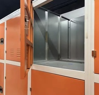 Unités de mini-stockage commerciales intérieures 5x5 5x10 10x10, design moderne en acier pour utilisation en entrepôt, option de vente