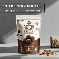 Offre Spéciale – Sachets Doypack Alimentaires Refermables avec Fermeture Éclair, Impression Gravure, Résistants à l'Humidité pour Aliments pour Bébés, Sucre, Bonbons, Biscuits