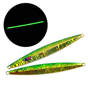 เหยื่อจิ๊กโลหะเรืองแสงแบบขายส่ง เหยื่อจิ๊กเรืองแสงลายม้าลาย เหยื่อตก<span class=keywords><strong>ปลา</strong></span>เหล็กเหมือนจริง น้ำหนัก 150 กรัม - Product Image 1