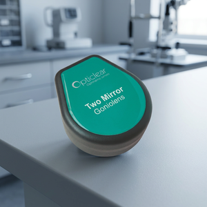 เลนส์โกนิโอเลนส์แบบกระจกสองชั้น Opticlear สำหรับจักษุแพทย์ เครื่องมือผ่าตัดแบบใช้มือ ระดับ Class I ได้รับการรับรองมาตรฐาน CE สำหรับการผ่าตัดทางวิทยาศาสตร์ รุ่น SS-54 มาตรฐาน ISO13485 - Product Image 1