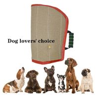 Manchon de protection pour chien en jute, épaissi, fabriqué directement par USMILEPET, pour l'entraînement canin