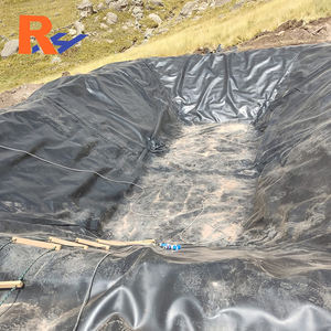 Membrane de revêtement noire <span class=keywords><strong>en</strong></span> PE, revêtement de <span class=keywords><strong>bassin</strong></span> blanc et noir, bassins d'élevage de poissons, travaux de terrassement de <span class=keywords><strong>bassin</strong></span>, géomembrane, coût - Product Image 6