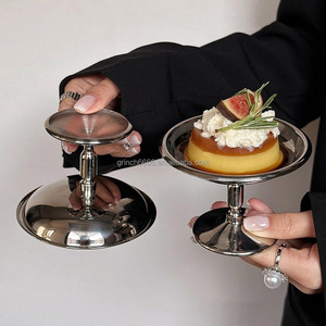Gobelets à dessert en acier inoxydable vintage, bols à dessert, bols à sauce, <span class=keywords><strong>mini</strong></span> gobelets ronds à pied pour yaourt, collations, bonbons - Product Image 4