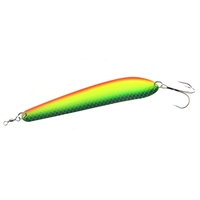 70g grand poids lumineux coloré paillettes poisson dur appât rayé bar coulée métal cuillère leurre de pêche