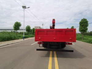 <span class=keywords><strong>Grue</strong></span> à flèche de 5 sections Dongfeng 6x4 12 tonnes montée sur camion, approvisionnement direct usine pour le levage de structures en acier - Product Image 6