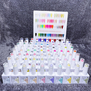 Kinnco 80 màu sắc Hema miễn phí Gel đánh bóng bán buôn Nail Nguồn cung cấp 12 ml tùy chỉnh nhãn hiệu riêng UV Nail Gel Polish - Product Image 6