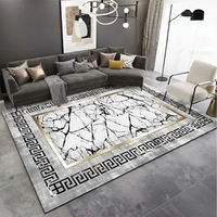 Tapis de grande surface Comfort Surface, tapis imprimé HD pour salon et chambre, résistant à l'usure, antidérapant, décoration intérieure