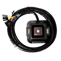 Bouton d'alimentation pour PC, bouton de commutation pour PC de bureau 6.3 "avec deux ports USB bouton de réinitialisation de l'alimentation externe Port de microphone audio Refit