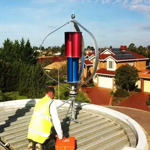 Eje vertical 100W a 2000W Generador de energía eólica <span class=keywords><strong>24V</strong></span>/48V Sistema de energía alternativa Turbina eólica - Product Image 6