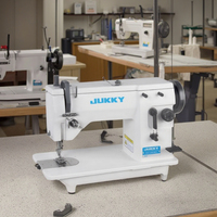 JUKKY 20U43 Machines à coudre industrielles zigzag à point droit pour tissus, neuves, robustes, Maquina De Coser