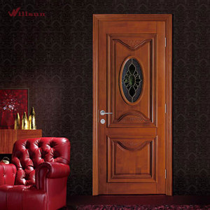 Arqueadas clásica estilo rústico Natural pintados <span class=keywords><strong>de</strong></span> la <span class=keywords><strong>puerta</strong></span> <span class=keywords><strong>de</strong></span> <span class=keywords><strong>madera</strong></span> con arco en forma <span class=keywords><strong>de</strong></span> travesaño - Product Image 4