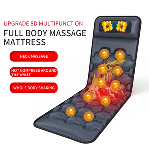 Alta Qualidade Elétrica Lombar Voltar Shiatsu Massagem Colchão <span class=keywords><strong>Pad</strong></span> Dobrável e Vibração Calor Característica - Product Image 6